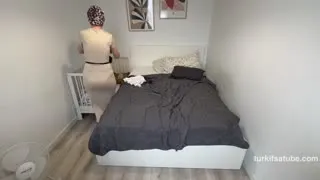 Çiğdemle Hayat Patreon ifşa – Yavaş temizlik, tanga ve ince çoraplarla 💦